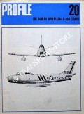 Book cover of The North American F-86A Sabre by SHACKLADY, Edward